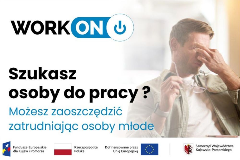 Unijne wsparcie dla pracodawców z Kujaw i Pomorza. Firmy mogą otrzymać pieniądze na zatrudnienie młodych osób