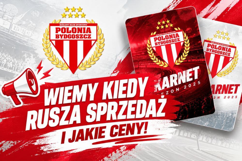 Abramczyk Polonia Bydgoszcz podała ceny biletów i karnetów na sezon 2027. Ile zapłacą kibice za Ekstraligę?
